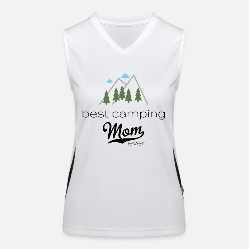 Campeurs Débardeur respirant contrasté Femme