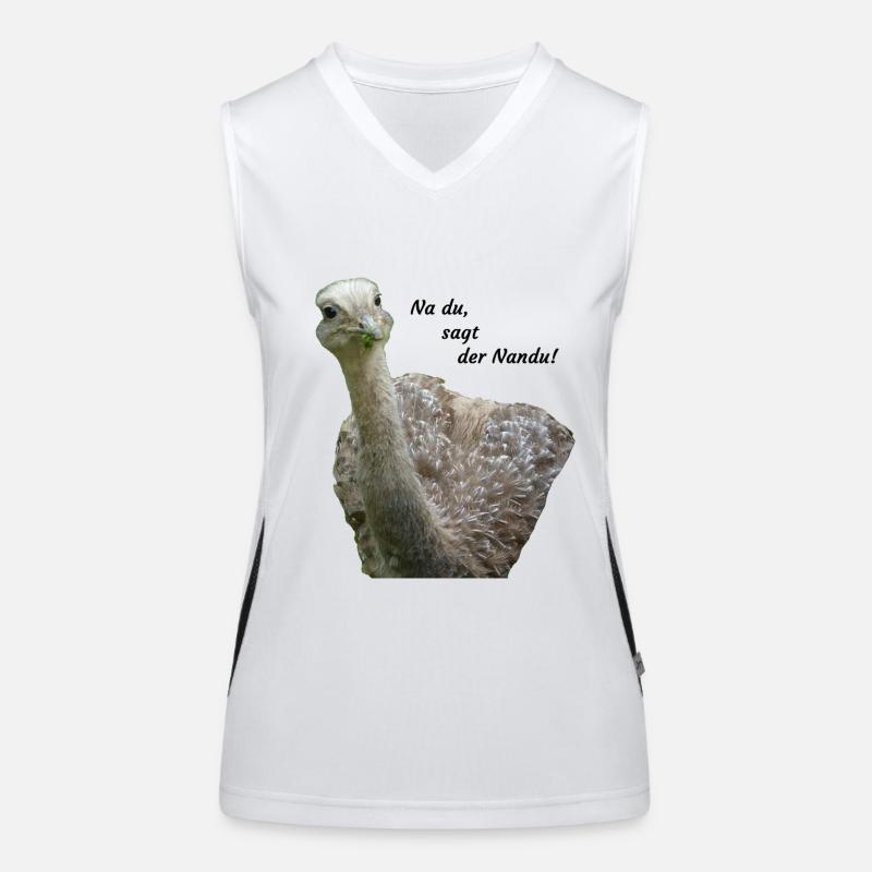 greater rhea Women's Functional Contrast Tank Top