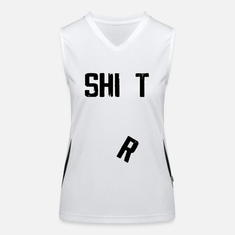 Hilarious Tees Falling R Funny Débardeur respirant contrasté Femme