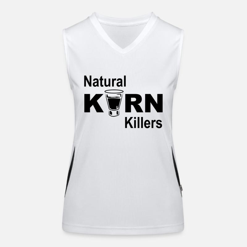 Natural grain killer Women's Functional Contrast Tank Top