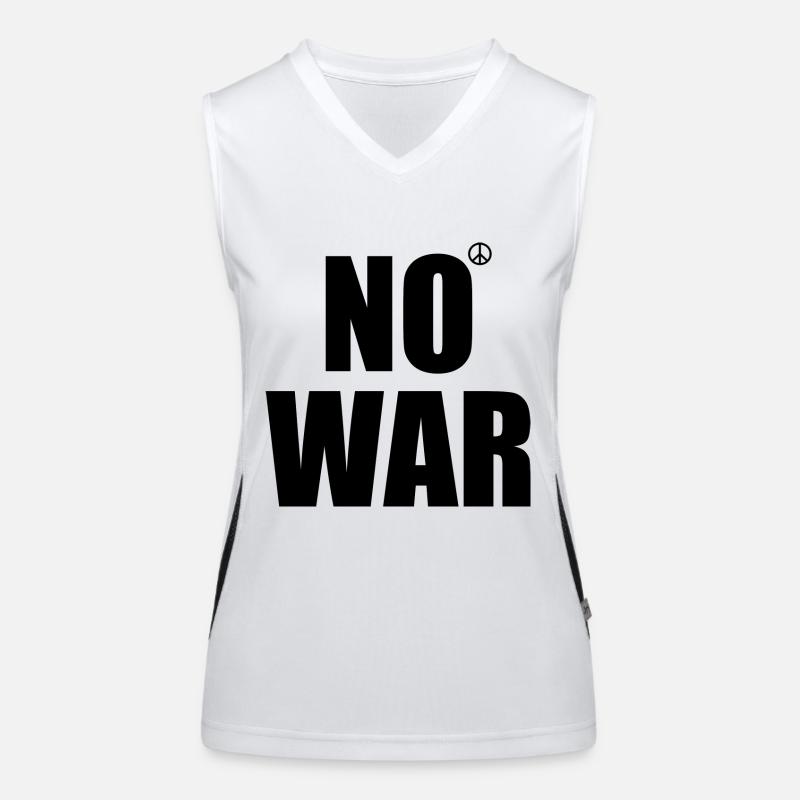 No war Débardeur respirant contrasté Femme