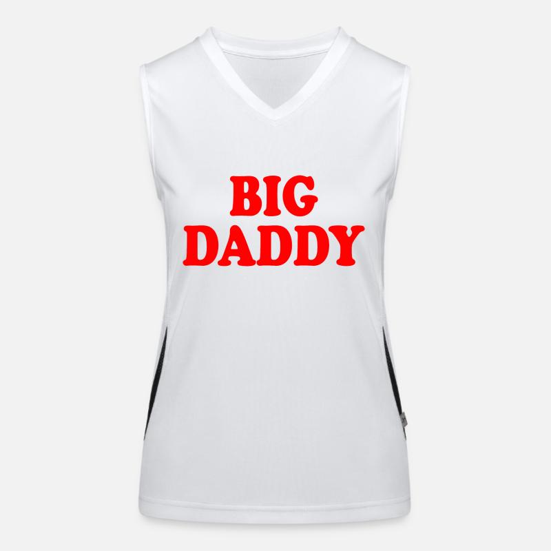 Big daddy Funktionelles Kontrast-Tank Top für Frauen