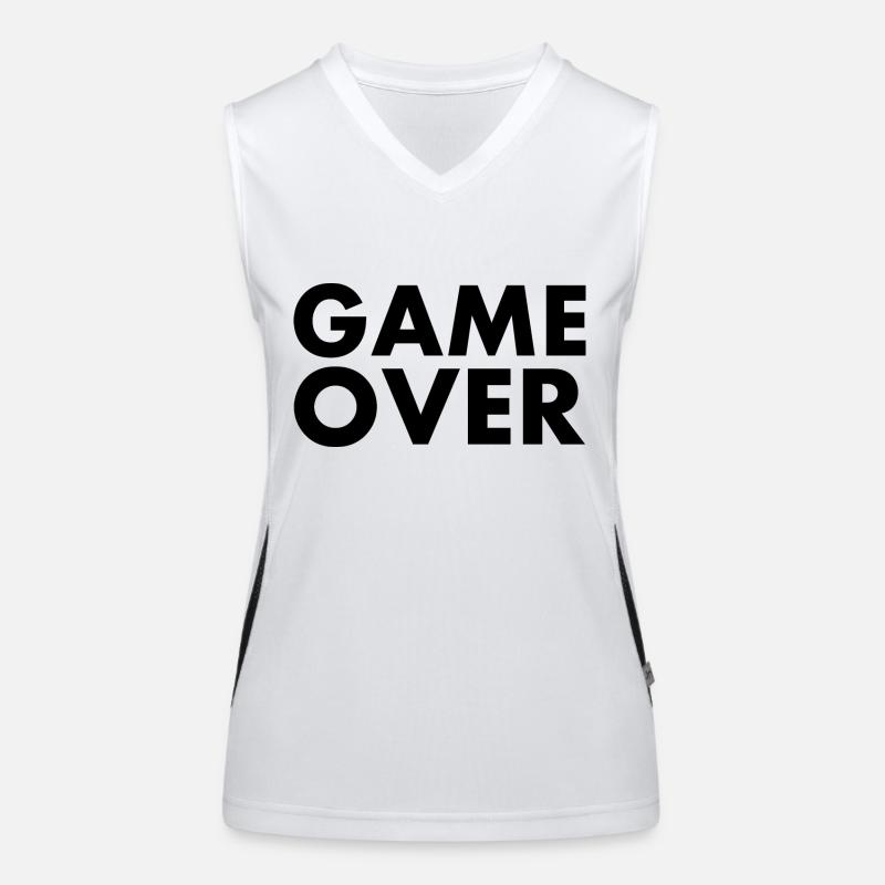 Game over Débardeur respirant contrasté Femme