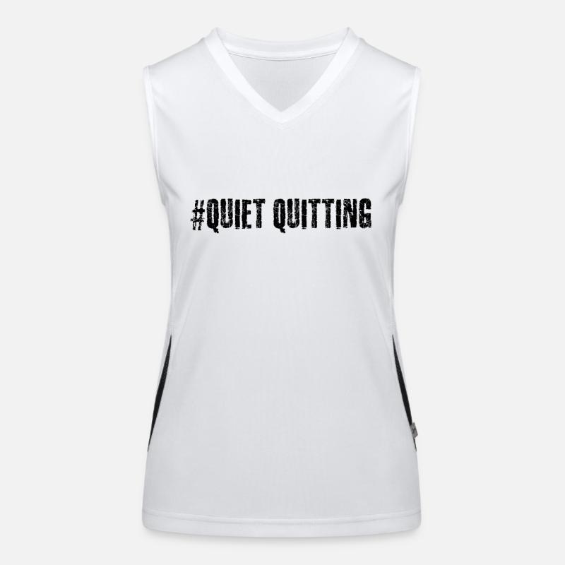 Quiet quitting Women's Functional Contrast Tank Top