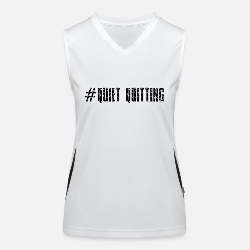 Quiet quitting Women's Functional Contrast Tank Top