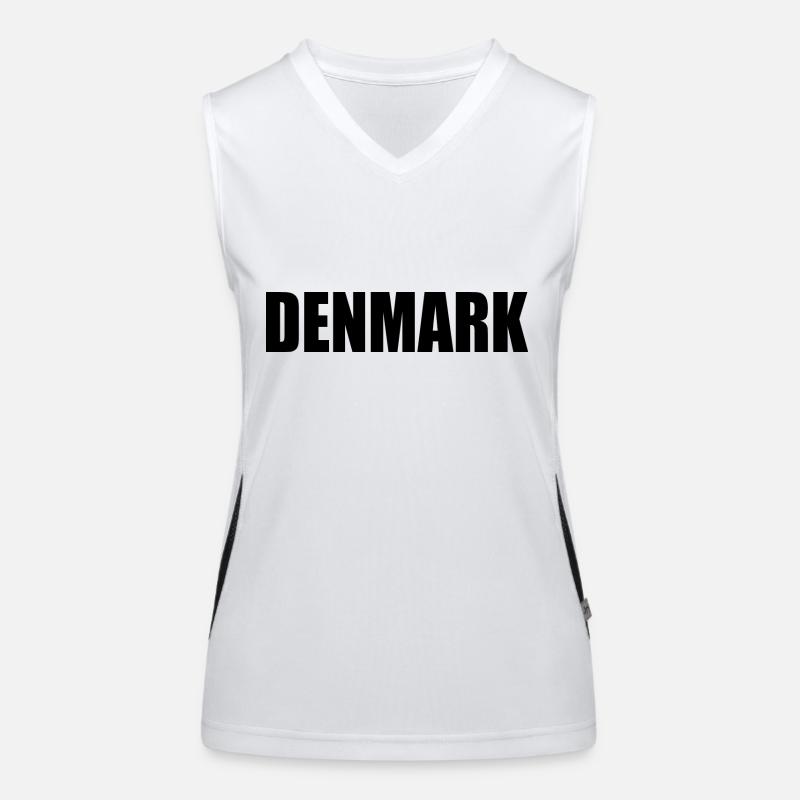 Dänemark Funktionelles Kontrast-Tank Top für Frauen