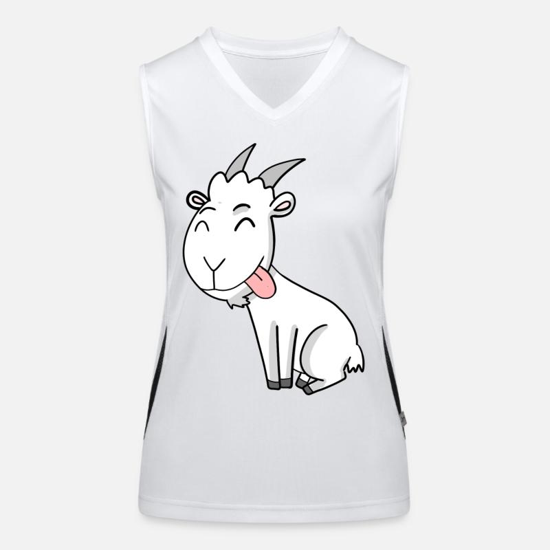 Goat Goat Buck Women's Functional Contrast Tank Top