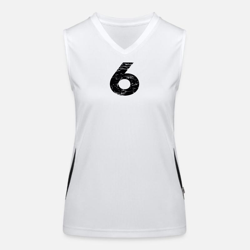6 Women's Functional Contrast Tank Top