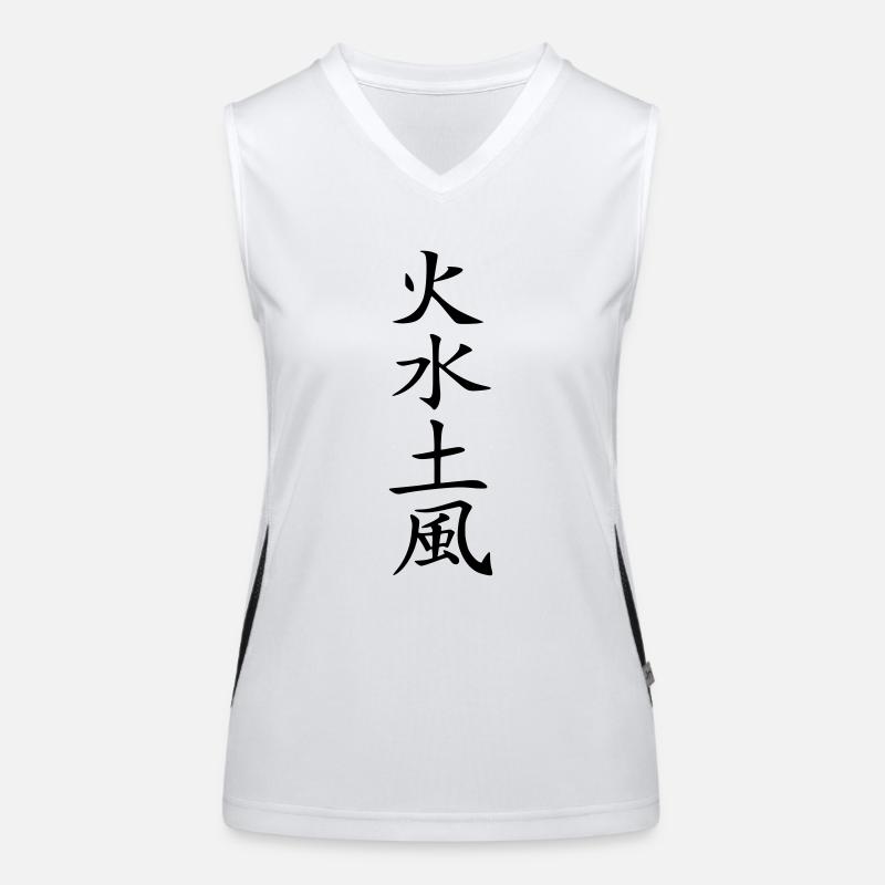 4 elements Débardeur respirant contrasté Femme