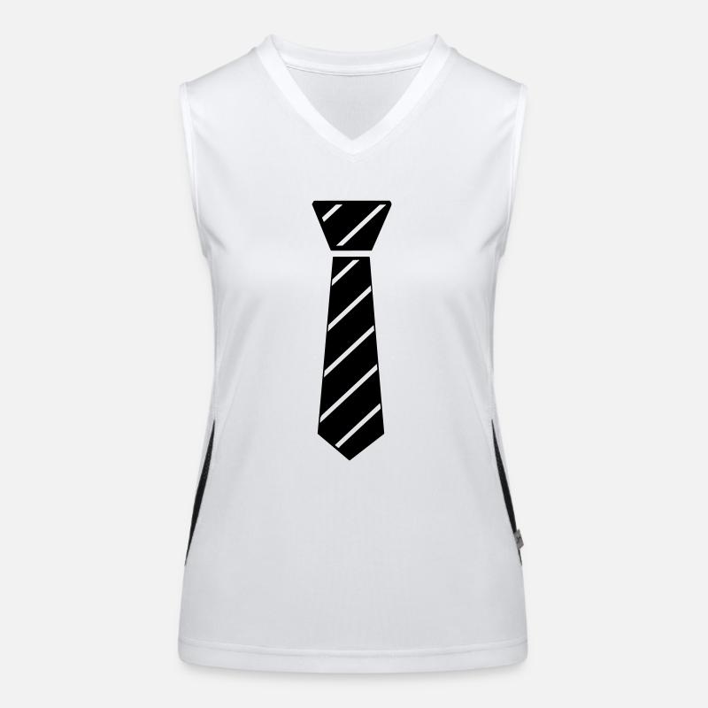 Binden Funktionelles Kontrast-Tank Top für Frauen