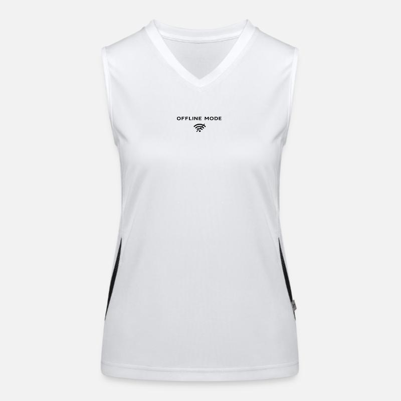 offline mode Women's Functional Contrast Tank Top
