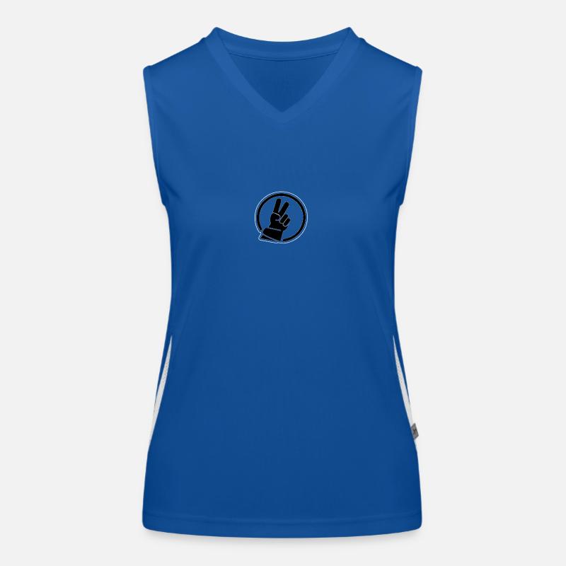 DLzG Funktionelles Kontrast-Tank Top für Frauen