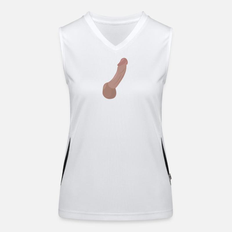 Impression K-18 Débardeur respirant contrasté Femme