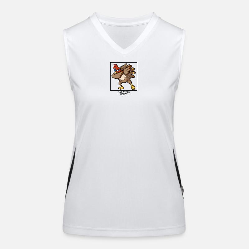 Dab Vibes uniquement. Débardeur respirant contrasté Femme