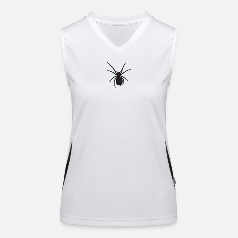 Spinne Nosferatu-Spinne Funktionelles Kontrast-Tank Top für Frauen