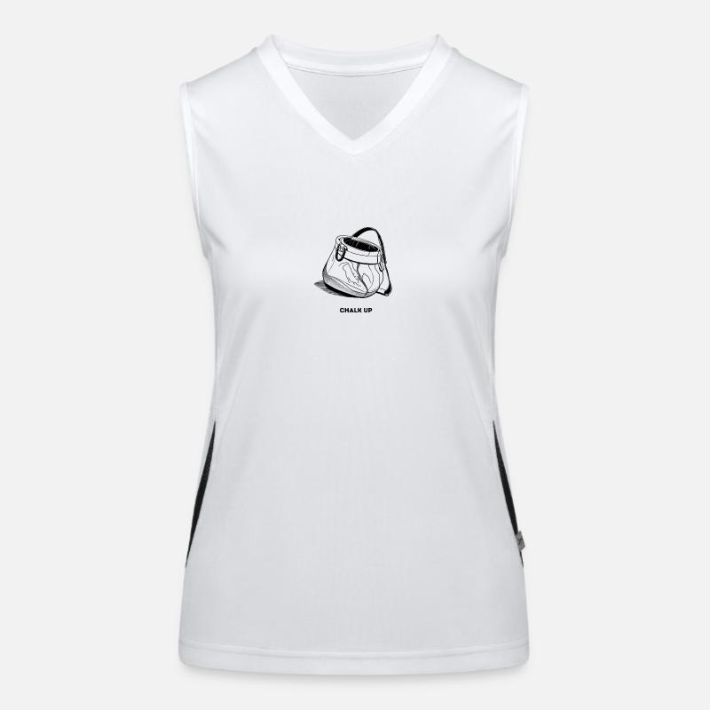 Chalk up - Boulder Tshirt Funktionelles Kontrast-Tank Top für Frauen