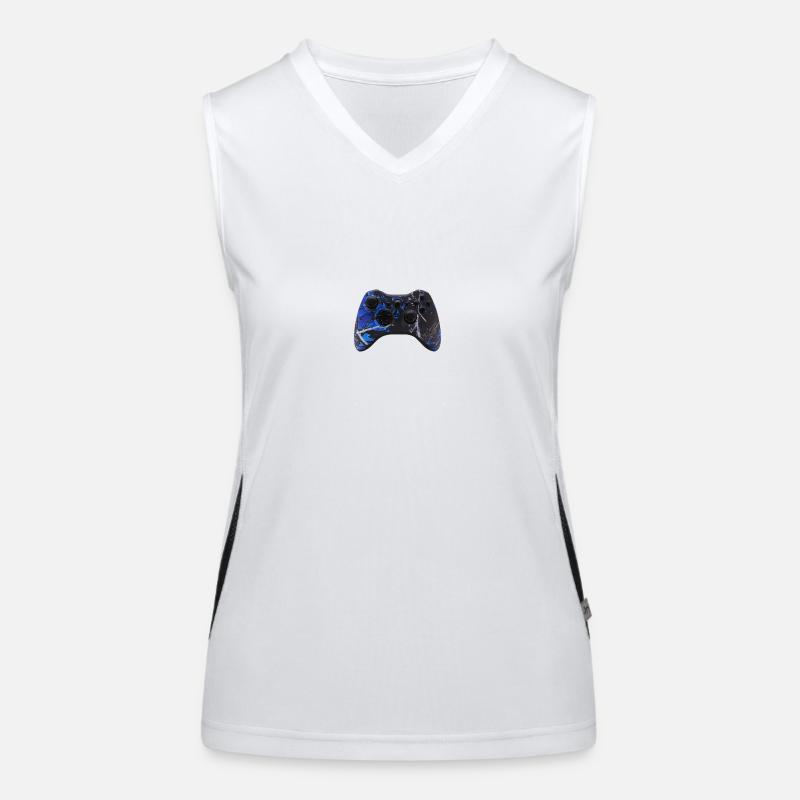 Kontroll-Freak Funktionelles Kontrast-Tank Top für Frauen