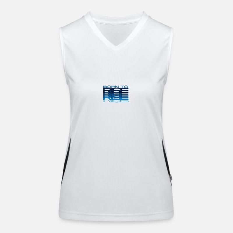 Born to rise Women's Functional Contrast Tank Top
