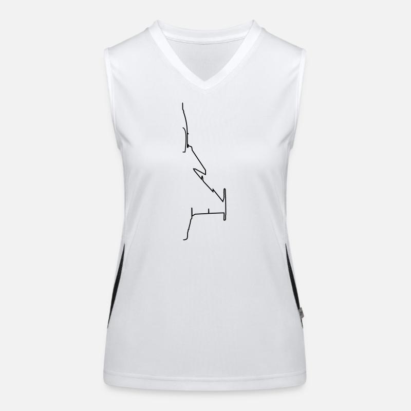 Plane Women's Functional Contrast Tank Top