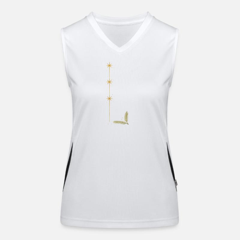 Silvester Funktionelles Kontrast-Tank Top für Frauen