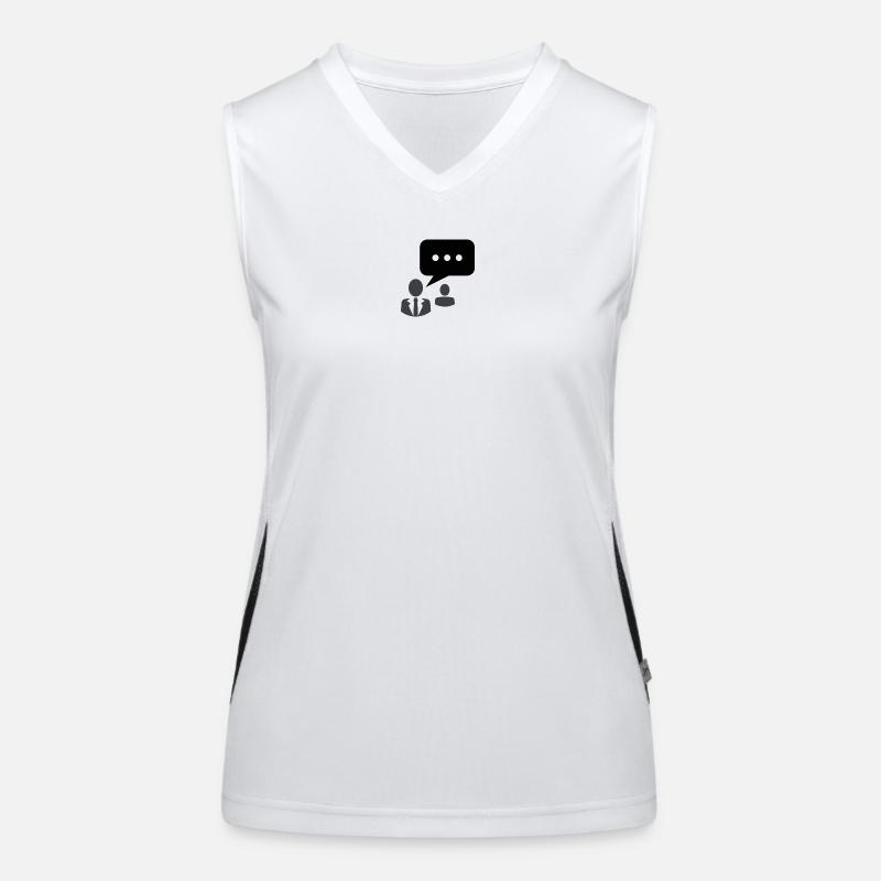 Community Comunication Women's Functional Contrast Tank Top