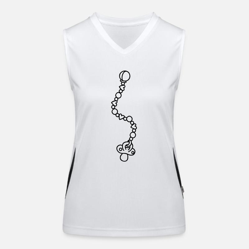Schnullerkette Women's Functional Contrast Tank Top