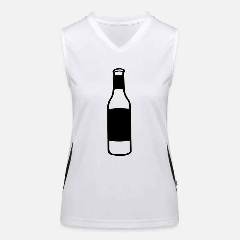 Flasche Funktionelles Kontrast-Tank Top für Frauen