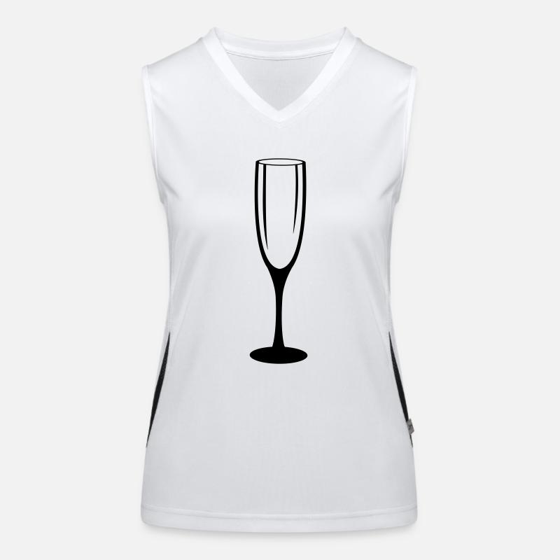 Coupe de Débardeur respirant contrasté Femme