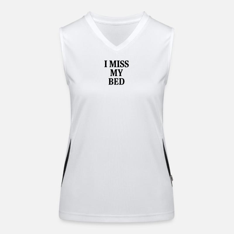 MON LIT ME MANQUE Débardeur respirant contrasté Femme