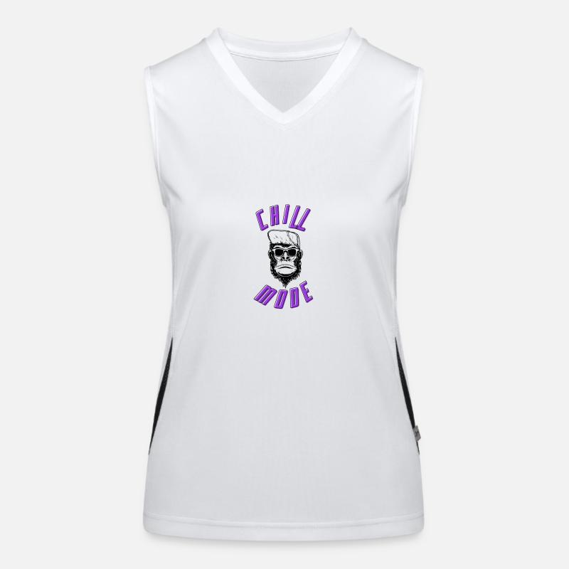 Singe réfrigéré Débardeur respirant contrasté Femme