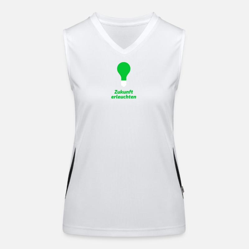 Illuminating the future Women's Functional Contrast Tank Top