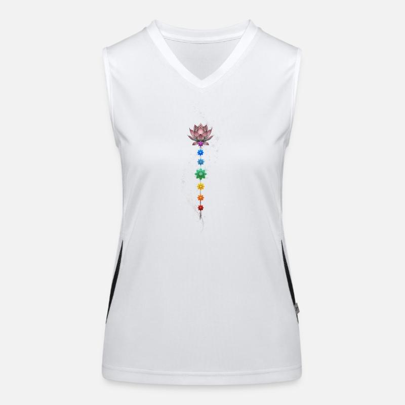 Align your heart with the source. Women's Functional Contrast Tank Top