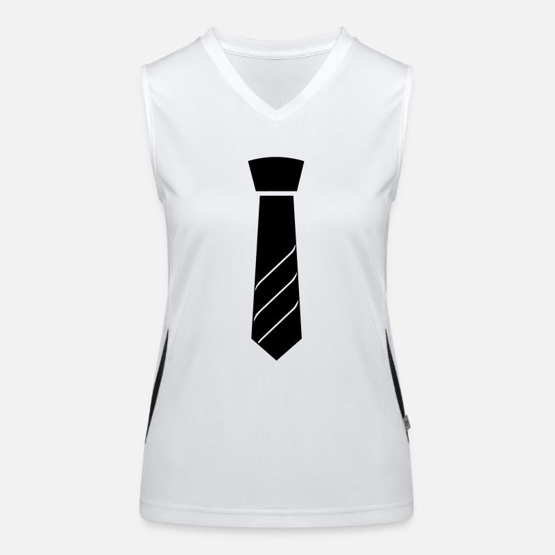 Binden Funktionelles Kontrast-Tank Top für Frauen