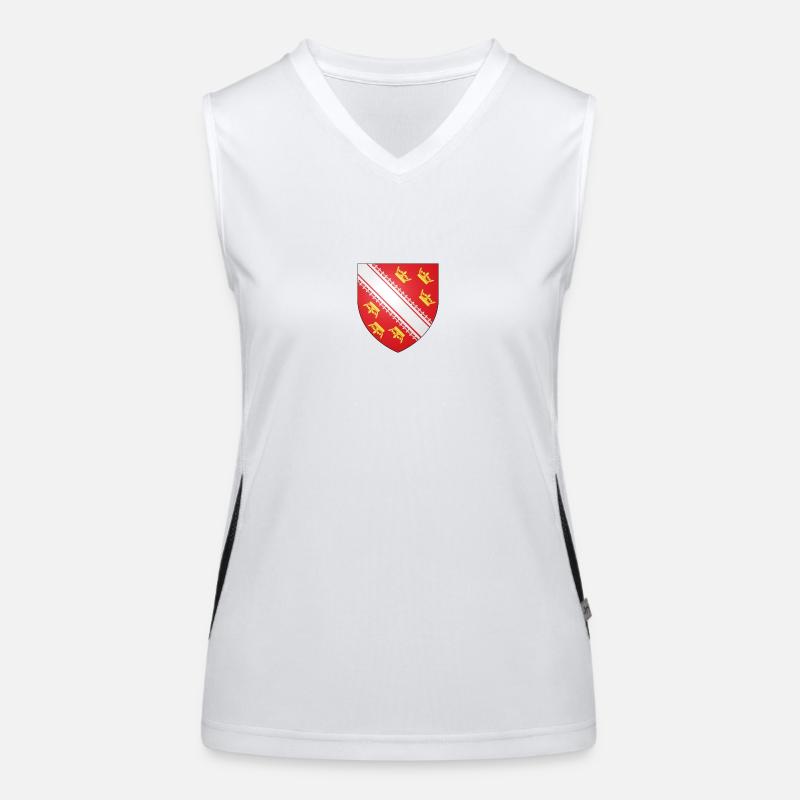 Blason de l'Alsace Débardeur respirant contrasté Femme