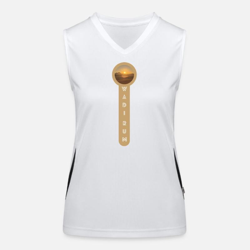 Desert Light Wadi Rum Women's Functional Contrast Tank Top