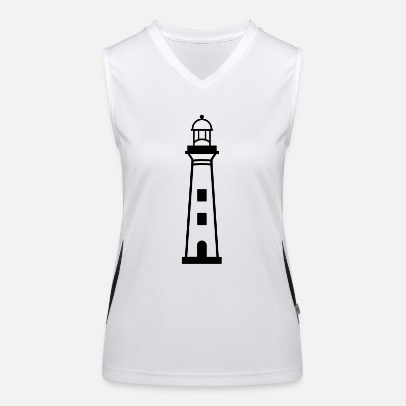 Phare Débardeur respirant contrasté Femme