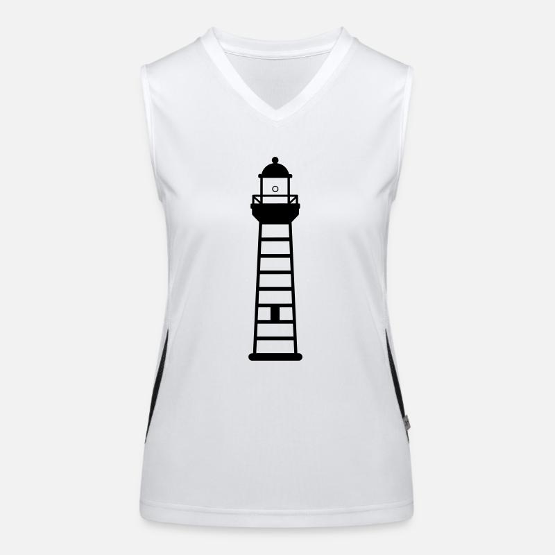 Phare Débardeur respirant contrasté Femme
