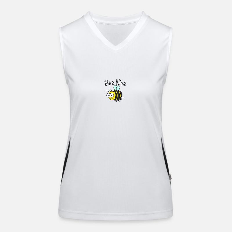 bee nice Funktionelles Kontrast-Tank Top für Frauen