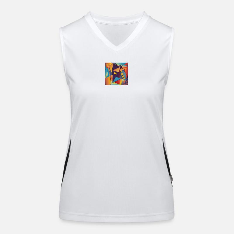 Cutted Sunset Women's Functional Contrast Tank Top