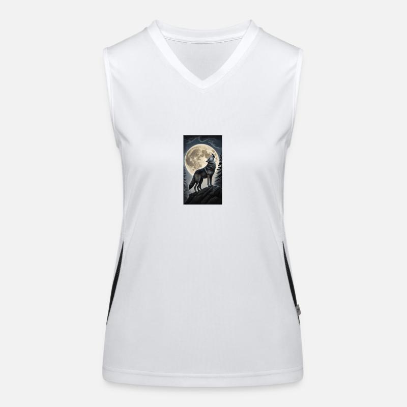 Wolf Women's Functional Contrast Tank Top