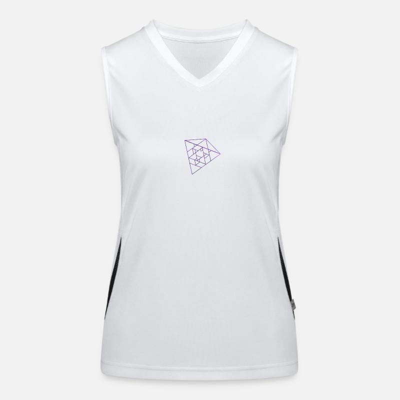 sapphire universe Logo Women's Functional Contrast Tank Top