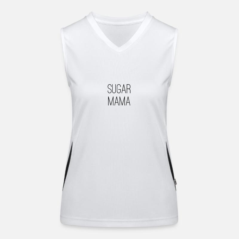 Sugar mama Women's Functional Contrast Tank Top