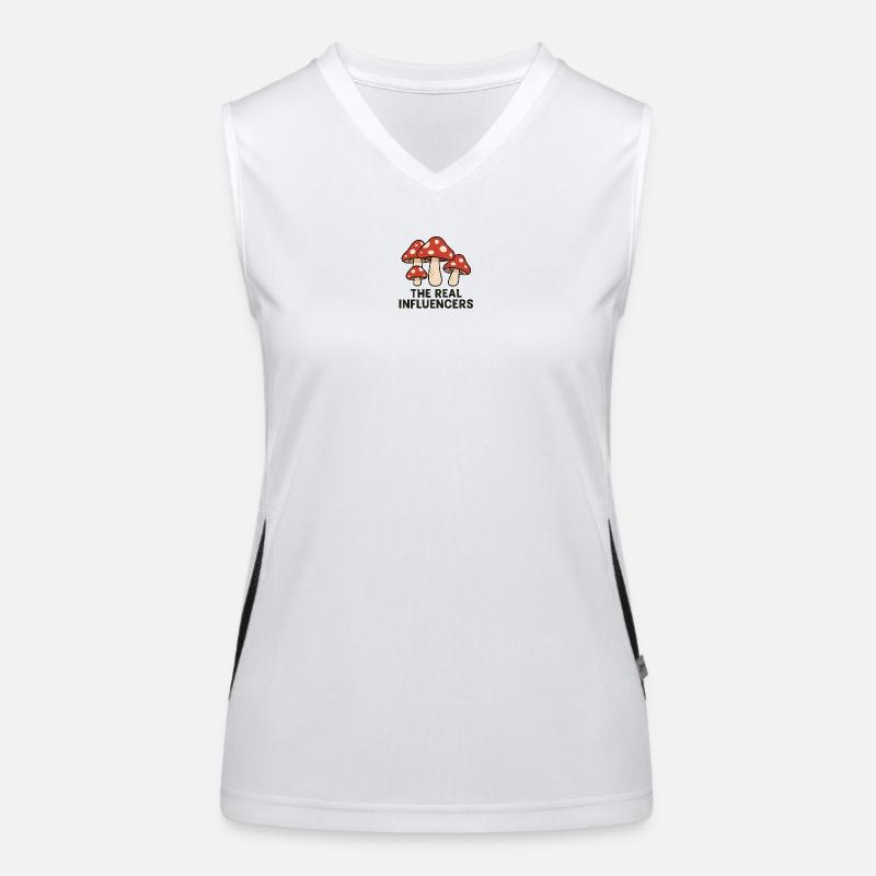Echte Influencer Pilze Funktionelles Kontrast-Tank Top für Frauen