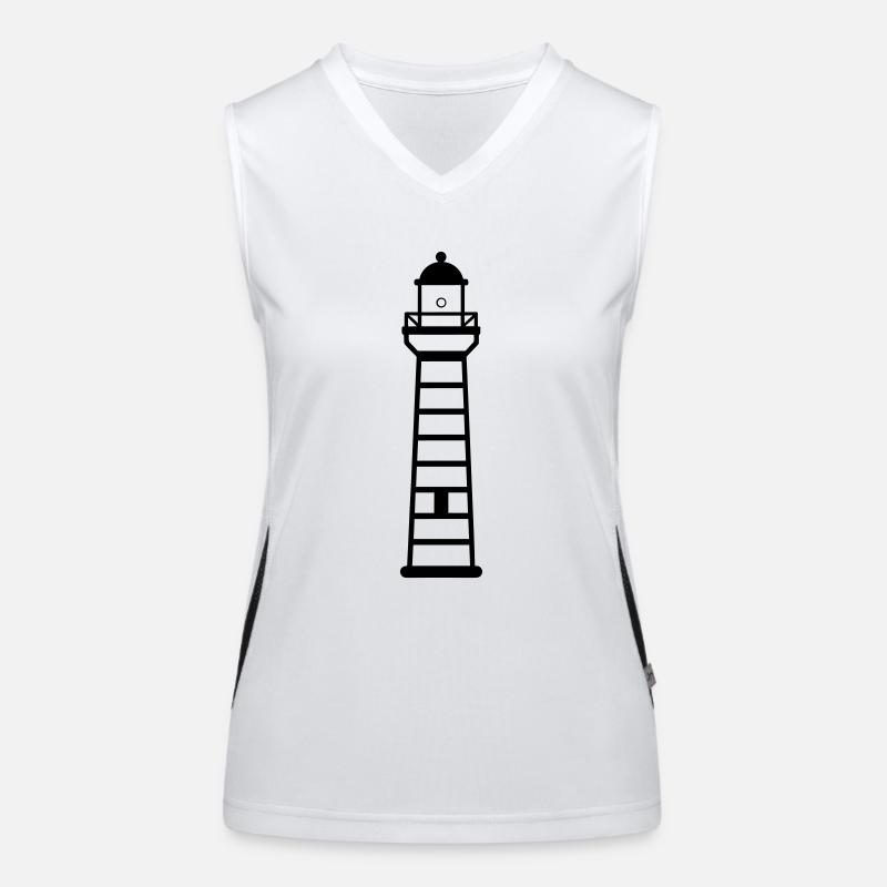 Phare Débardeur respirant contrasté Femme