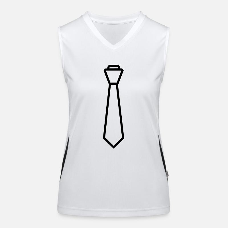 Binden Funktionelles Kontrast-Tank Top für Frauen