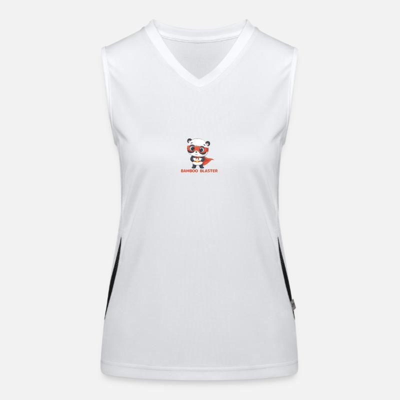 BAMBUS-BLASTER Funktionelles Kontrast-Tank Top für Frauen