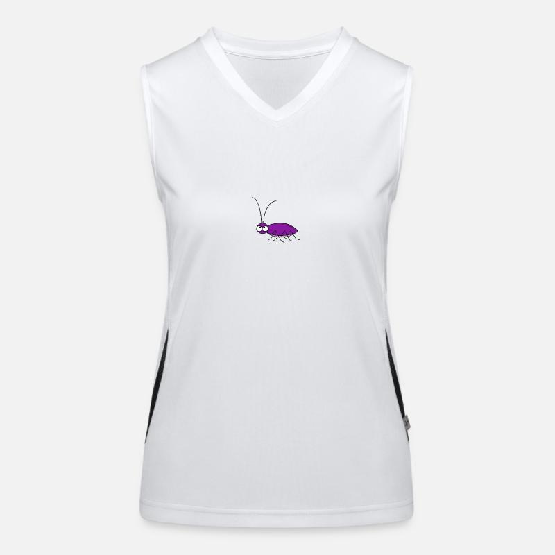 Cafard Débardeur respirant contrasté Femme