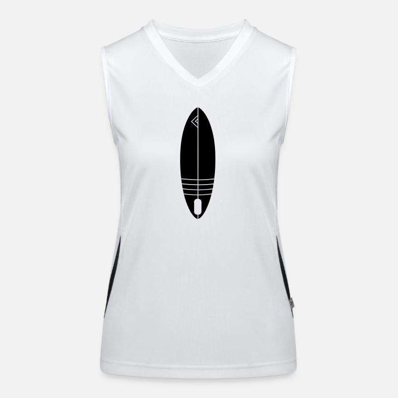 surfing Women's Functional Contrast Tank Top