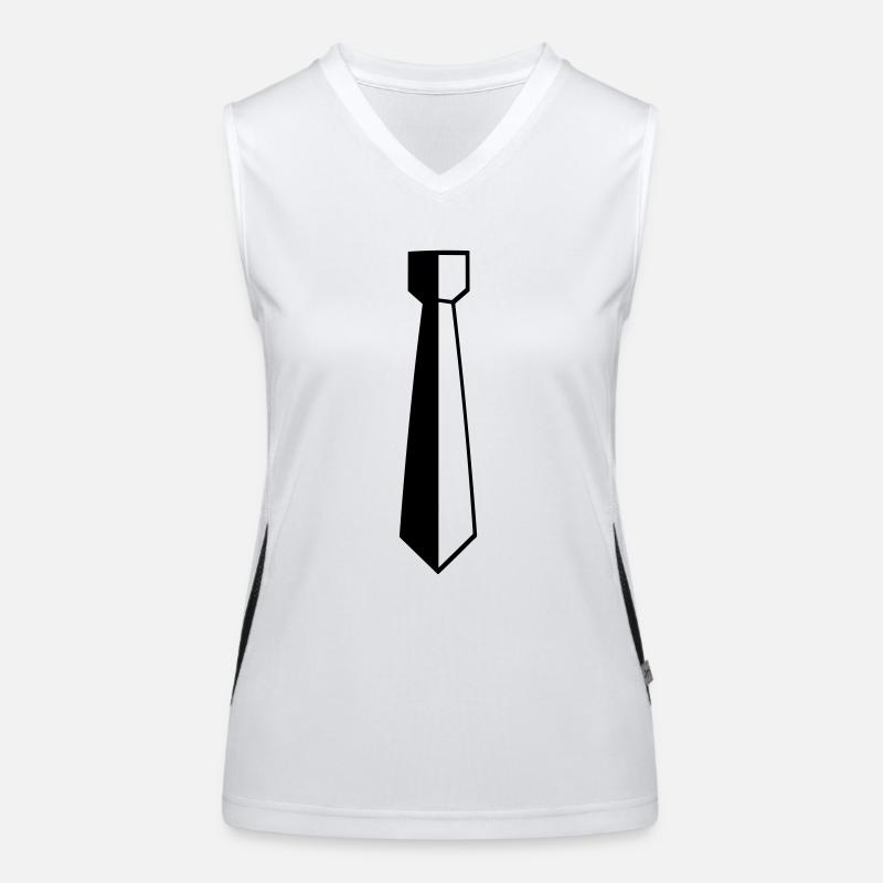 Binden Funktionelles Kontrast-Tank Top für Frauen