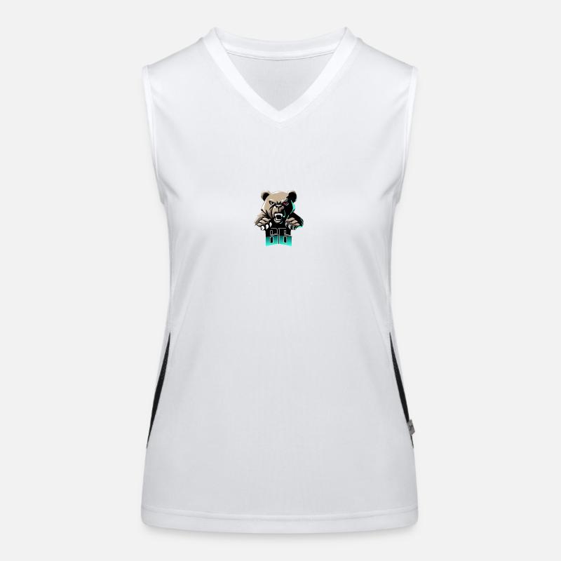 AustriaDerBär Bärenbande Funktionelles Kontrast-Tank Top für Frauen